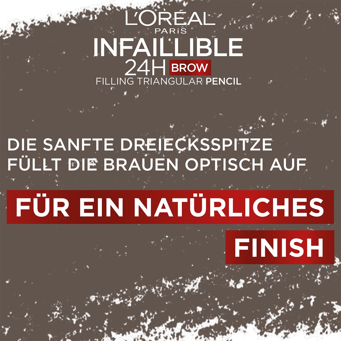 Infaillible Brows Augenbrauenstift 24h Filling Triangular Pencil 3.0 Dark Brunette - Produktvorteile
